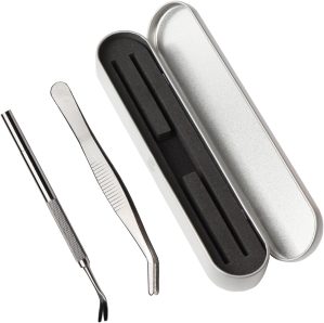 Tick Removal Tool,Tick Remover for Dogs,Pet First aid kit Ttwister Tweezers,Tick Key,Dog Hiking Camping Gear,Cat flea and tick Treatment (1 Set), Metal ash