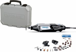 Dremel 4000-2/30 Variable Speed Rotary Tool Kit – 2 Attachments & 30 Accessories – Perfect for Cutting, Detail Sanding, Engraving, Wood Carving, and Polishing