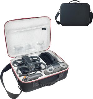 Avata 2 Case, Hard Carrying Case for DJI Avata 2 Fly More Combo (3 Batteries) and Othe Drone Accessories, Avata Drone Storage Bag