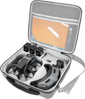 Avata Drone Carrying Case for DJI Avata FPV Portable Travel Hard Carrying Bag, DJI Aavat Drone Accessories (Goggles 2)