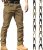 Mens Cargo Pants Relaxed Fit Work Hiking Pants Stretch Tactical Pants Lightweight Outdoor Travel Pants w/Multi Pockets