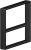 Middle Bracket, Power Tool Organizer, Wall Mounted Rack with 6 Drill Holders for Cordless Drill