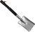 Garden Spade Gardening Tool Equipment Stainless Steel Digging Spade Planting Spade for Lawn Shoveling Landscaping Yard, Square Point