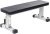 Flat Weight Bench Heavy Duty Fitness Bench For Weight Training, Home Gym Bench, Weightlifting and Strength Training, Upgraded Breathable Leathaire Bench Material
