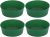 TOPINCN 4pcs Soil Sifting Pan Plastic Garden Sieve Mesh Screen for Trapping Garden Sieve Beach Sand Sifter Trapping Dirt Sifter Sowing Tools Dispenser Gold Panning Equipment