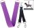 Pet Dog Grooming Belly Straps – Pet Dog Grooming Loops Grooming Helper Purple Groomer Belly Support Band Wide Waterproof PVC Belly Loop Grooming Restraint for Pet Bathing (Purple-Short)