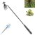 Weed Puller Tool, 2023 New Durable Garden Weed Pulling Tool, Portable Garden Weeder Tool for Vegetable Gardening Backyard Farm Planting & Weeding (15.8 inch Assemblable handle Stainless Steel)