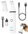 oneisall Dog Clippers with Double Blades,Cordless Small Pet Hair Grooming Trimmer,Low Noise for Trimming Dog’s Hair Around Paws, Eyes, Ears, Face, Rump (White)