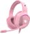 Gaming Headset with Microphone for Pc, Xbox One Series X/s, Ps4, Ps5, Switch, Stereo Wired Noise Cancelling Over-Ear Headphones with Mic, RGB, for Computer, Laptop, Mac, Nintendo, Gamer (Pink)