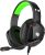 Gaming Headset with Microphone for Pc, Xbox One Series X/s, Ps4, Ps5, Switch, Stereo Wired Noise Cancelling Over-Ear Headphones with Mic, RGB, for Computer, Laptop, Mac, Nintendo, Gamer (Green)