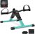 Uten Folding Pedal Exerciser, Under Desk Bike Pedal Exerciser, Mini Under Desk Exercise Bike Foot Hand Cycle Portable, Arm and Leg Exercise Peddler Machine with LCD Monitor