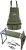 Apollo Tools 6 Piece Garden Set with Foldable Seat Adjustable to Kneeler Position, Washable Green Apron with Deep Pockets, and 3 Quality Garden Tools; Trowel, Pruner, and Rake – Green – DT3798