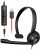 NUBWO HW02 USB Headset with Microphone Noise Cancelling &in-line Control, Ultra Comfort Computer Headset for Laptop pc, On-Ear Wired Office Call Center Headset for Boom Skype Webinars（Black）