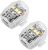 HeiyRC Mini 4K Avata 2 Drone Strobe Light,Drone Night Flight FAA Anti Collision Lighting Rechargable Led Lamp for DJI Mini 3 Pro Mini 4 Pro Air 3 2S Mavic Mini 2 SE Mavic 3 Accessory (2pcs)