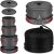 Alocs Camping Cookware Set Camping Gear, Compact Camping Pots and Pans Set, Durable Hard Alumina Camping Cooking Set for Outdoor Backpacking Camping Hiking Picnic, Included Mesh Carry Bag.