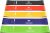 Resistance Bands Set for Men and Women, Pack of 5 Different Levels Elastic Band for Home Gym Long Exercise Workout – Great Fitness Equipment for Training, Yoga – Free Carrying Bag
