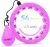 Weighted Hula Circle with 26 Links(56 Inch) for Adults Weight Loss, Infinity Fitness Hoop Plus Size, for Women Smart Exercise Equipment