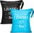 2 Pcs Large Travel Laundry Bag Waterproof Wet Dry Bag Washable Dirty Clothes Bag Bathing Suit Workout Bag for Gym Clothes Laundry Wet Clothes Swimming Yoga (Sky Blue+Black)
