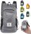 4Monster Hiking Daypack,Water Resistant Lightweight Packable Backpack for Travel Camping Outdoor