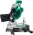 Metabo HPT Compound Miter Saw, 10″ Miter Saw with Large Table Saw for woodworking, Power saw with 15-Amp Motor, Accurate Miter Angles, 0-45° Bevel, 24T TCT Miter Saw Blade, Positive Stops, C10FCGS