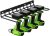 Power Tool Organizer, Drill Holder Wall Mount,Thickened Drill Rack,50 lb Garage Storage Heavy Duty Drill Organizer Utility Storage Rack for Dewalt Milwaukee Ryobi Cordless Tools
