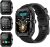 Military Smart Watch for Men(Answer/Make Call) 2.02″ Smartwatch with Heart Rate Blood Oxygen Sleep Monitor 128 Sports Modes Fitness Tracker Step Calorie Counter IP68 Waterproof for Andriod iPhone