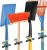 Shovel Holder Wall Mount Outdoor 10 Pack – Garden Yard Tool Organizer for Garage Shed Organizers and Storage Hooks Rake Rack Hanger Hardware Included