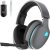 2.4GHz Wireless Gaming Headset for PS5, PS4, PC, Nintendo Switch, 7.1 Surround Sound, Bluetooth 5.3 Gaming Headphones with Microphone, ONLY 3.5mm Wired Mode for Xbox Series – Space Gray