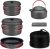 ALOCS Camping Cookware Set,Durable Aluminum Camping Cooking Set, Compact Camping Pots and Pans Set with Kettle, Non-Stick Camping Pan Camping Essentials for Outdoor Cooking, Hiking, and Picnics.