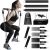 Plates Bar Kit with Resistance Band-Multi Functional Portable Weighted Exercise Pilates Bar, Resistance Bar at Home, Home Gym with Beginner Workout Equipment, Pilates Yoga Ballet Set for Full Body