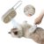 Spray Pet Grooming Brush for Dogs & Cats, 3-in-1 Design: Hair Remover, Cleaning Brush and Massaging Brush (Beige)