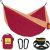 Wise Owl Outfitters Camping Hammock – Camping Essentials, Portable Hammock w/Tree Straps, Single or Double Hammock for Outside, Hiking, and Travel