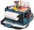 Lorbro Grill Caddy, BBQ Caddy with Paper Towel Holder, Utensil Caddy with Condiment Pocket, Collapsible Picnic Basket Camping Gear Must Haves for Outdoor, Gift, Grilling Tool, Barbecue, RV
