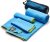 OlimpiaFit Quick Dry Towel – 3 Size Pack of Lightweight Microfiber Travel Towels w/Bag – Fast Drying Towel Set for Camping, Beach, Gym, Backpacking, Sports, Yoga & Swim Use