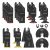 25PCS Titanium Oscillating Tool Blade, Professional Bi-Metal Multitool Blades Kits for Wood Nails, Metal, Plastic, with Japanese Teeth Fit Dewalt Milwaukee Bosch Worx Ryobi
