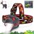 Dinosaur Headlamp for Kids Flashlight Rechargeable Led Headlights Roar & Silent Mode, T-Rex Dinosaur Toys, Camping Gear, Gifts for Boys Girls Adults