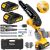 tietoc Mini Cordless Chainsaw, 6 Inch Handheld Chain Saw With Security Lock [Seniors Friendly], Battery Powered Super Saws With Manganese Steel Chain & Automatic Oiler, UPGRADE 2023
