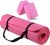 Signature Fitness All Purpose 1/2-Inch Extra Thick High Density Anti-Tear Exercise Yoga Mat with Carrying Strap with Optional Yoga Blocks, Multiple Colors