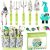 Gardening Tool Set – 13 PCS Heavy Duty Aluminum Gardening Tools Kit Floral Print Garden Tool Set with Non-Slip Rubber Handle & Durable Storage Tote Bag Gardening Supplies Gifts for Women Men