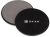 Gaiam Core Sliding Discs – Dual Sided Workout Sliders for Carpet & Hardwood Floor – Home Ab Pads Exercise Equipment Fitness Sliders for Women and Men, Grey/Black