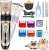 Dog Clippers Grooming Kit and Paw Trimmer,Low Noise,Electric Quiet,Rechargeable,Cordless, Pet Hair Clippers for Thick Coats, Dog Trimmer Grooming Tool, Shaver for Small and Large Dogs Cats