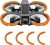 STARTRC Avata 2 Propeller Guard Protector for DJI Avata 2 Drone Protective Bumper Anti-Collision Shockproof Prop Protector for DJI Avata 2 Fly More Combo Accessories (orange)