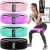 Fabric Resistance Bands for Working Out – 4 Booty Bands for Women and Men, Best Exercise Band Workout Bands for Workout Legs Butt Glute Hip – Gym Loop Fitness Bands Set for Home with Training Guide
