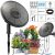 Solar Irrigation System TRJZWA Automatic Drip Irrigation Kit for Outdoor/Indoor Garden Watering System with Water Level Detection,Drip Irrigation System for 15 Potted Plant with 15m Water Hose