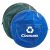 Coghlan’s Pop-Up Campsite Trash and Recycling Bin, 2-Pack Combo, Tear-Resistant Polyethylene, 29.5 Gallon Volume (Black/Blue)