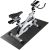 Exercise Equipment Mat – 30″x60″ Treadmill Mat Exercise Bike Mat Compatible with Spin Bikes, Treadmill, Elliptical Machine – Floor Thick Mats for Hardwood Floor Carpet Protection