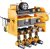 Power Tool Organizer, 3-Tier Drill Holder Wall Mount with 2 Yellow Side Pegboards, Tool Organizers and Storage for Garage, Tool Room, Workshop, Gifts for Men, Dad, Husband, Brother.