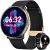 Smartwatch for Men Women Android iOS Phones: Smart Watches Fitness Tracker with 1.43″ AMOLED Touchscreen Waterproof Blood Pressure Heart Rate Digital Automatic Step Sport Timer Alarm Pedometer Monitor