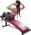Finer Form Gym-Quality Sit Up Bench with Reverse Crunch Handle – Solid Ab Workout Equipment for Your Home Gym. More Effective than an Ab Machine or Ab Roller. Get Abdominal Gym Equipment Right in Your Home.