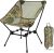 MARCHWAY Ultralight Folding Camping Chair, Heavy Duty Portable Compact for Outdoor Camp, Travel, Beach, Picnic, Festival, Hiking, Lightweight Backpacking (Camo)